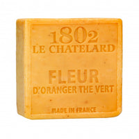 Thumbnail for Savon Carré 100 g FLEUR D'ORANGER-THE VERT - SANS PALME