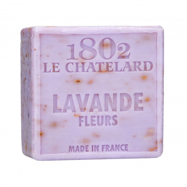 Savon Carré 100 g FLEUR DE LAVANDE - SANS PALME