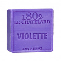 Thumbnail for Savon Carré 100 g VIOLETTE - SANS PALME