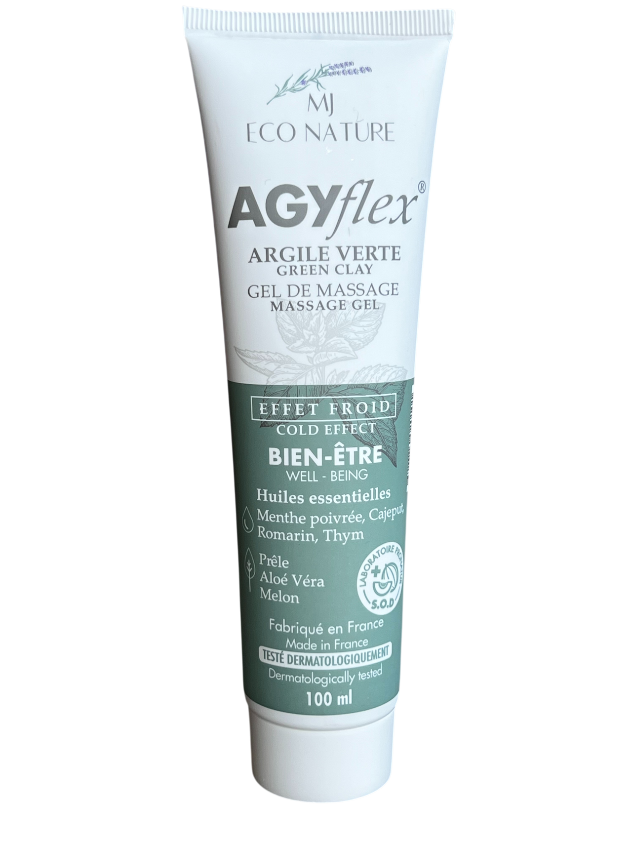 AGYflex® Gel de massage à  l'Argile Verte